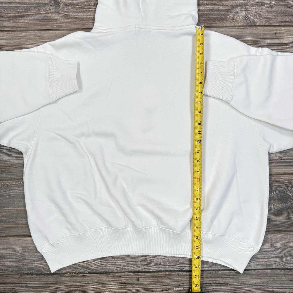 Polo Ralph Lauren Women's Polo Winter Bear Fleece Hoodie Cream Size XL NWT - Picture 8 of 10